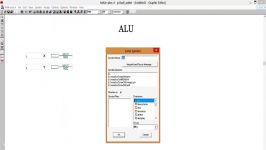 طراحی مدار ALU در نرم افزار مکس پلاسMAX PLUS