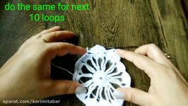 How to Crochet Fine Doily Motif Table Cloth