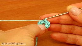 Crochet Round Motif Tutorial 10 Part 1 of 2 Crochet Circle Pattern