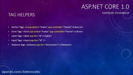 41. ASP.NET Core 1.0 MVC Tag Helpers