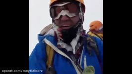 لحظه پیدا شدن سیدعلی حسینیکوهنورد مشهدی پیدا شدجنازه کوهنور مفقود شده مشهدی بعد 7 روز پیدا شد