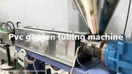 Pvc garden tubing making machine