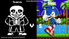 Sonic VS Sans Stronger Then You