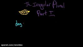 Irregular plural nouns  The parts of speech  envideo