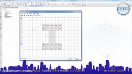 CSI ETABS2016 Analysis and Design of I Shape Column Section