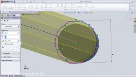 SolidWorks P TUTORIAL #39 PEN MODELLING detailed 5parts+assembly