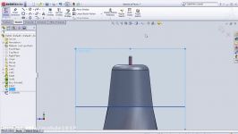 SolidWorks P Tutorial #55 Desk Light Modelling detailed 14parts +assembly pt22