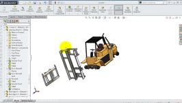 26 SolidWorks  Forklift  Final Assembly