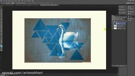 آموزش فوتوشاپ  فوتوشاپ  مثلث