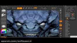 آموزش پینتینگ تکسچر در ZBrush