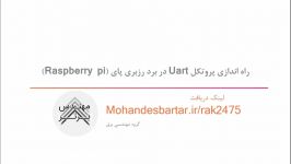 راه اندازی پروتکل Uart در برد رزبری پای Raspberry pi