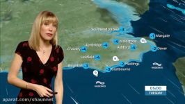 Holly Green  ITV Meridian Weather 11Dec2017 HD