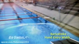 Backstroke  Hand Entry Width