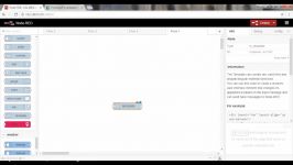 آموزش نرم افزار اینترنت اشیا Node RED  عکس در محیط UI