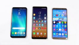 LG V30 vs. Samsung Galaxy Note 8 vs. Huawei Mate 10 Pro