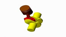 Piston cylinder Animation