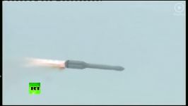 انفجار موشک روسی پروتون ام حاوی 3 ماهواره لحظاتی پس پرتاب