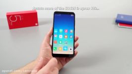 جعبه گشایی نگاه اول به موبایل Xiaomi Redmi 5 Plus