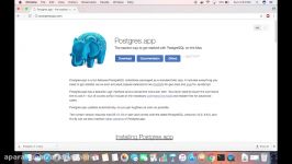 آموزش نصب PostgreSQL در سیستم عامل Mac OS X