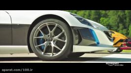 مسابقه درگ لامبورگینی Aventador S هوندا NSX Rimac