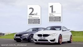 بی ام M3 Comp Pack در مقابل بی ام M4 GTS در تاپ گیر