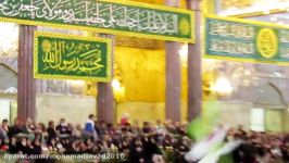 مداحی حاج احمد زمانی درحرم امام حسین ع جشن 17ربیع1396