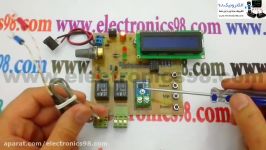 نحوه راه اندازی ترموکوپل نوع K میکروکنترلر AVR