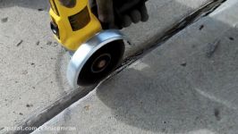 Concrete Expansion Joints Part 1 Remove Old Sealant  by Home Repair Tutor