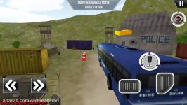 بازی جدید  گیم پلی  Cops Bus Crazy Driver 3D Sim