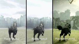 Shadow of the Colossus  PSX 2017 Comparison Trailer