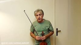 آموزش ویولن به زبان فارسی 018 درس 55 تا 58 لو ویولن Le Violon