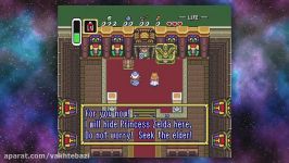 گیم پلی Legend of Zelda Link to the Past کامنتری فارسی۱