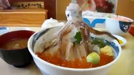 ماهی مرکب غذای سنتی ژاپنی ها