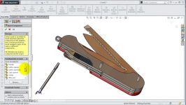 20 SolidWorks Pocket MultiTool final assembly