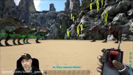 Ark Dino Battles  ALLO VS REX Ark Survival Evolved Gameplay Allosaurus VS T Rex
