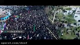 راهپیمایی مردم کاشان در محکومیت اغتشاشگران