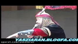 تعزیه . پشت خیمه محسن گیوه کش امینی 95 جوستان