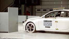 2017 Lexus IS driver side small overlap IIHS crash test