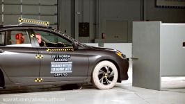 2017 Honda Accord passenger side small overlap IIHS crash test