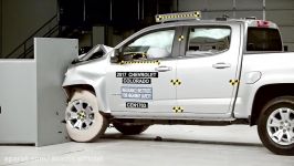 2017 Chevrolet Colorado Crew Cab driver side small overlap IIHS crash test