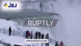 یخ زدن آبشار زیبای نیاگارا