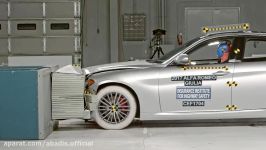 2017 Alfa Romeo Giulia moderate overlap IIHS crash test