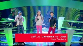 BOY  Little Numbers Leif Vanessa Joel  The Voice Kids 2014  BATTLE  SAT.