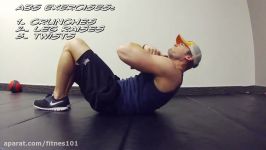 Abs Exercises in Gym with Sets Reps