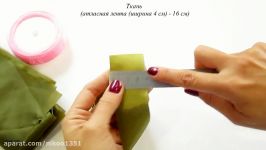 ПРОСТЫЕ РОЗОЧКИ ИЗ ОРГАНЗЫ МК DIY Beautiful Organza Roses simple way