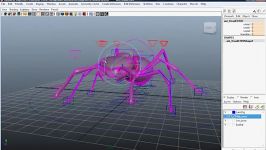 رجینگ مورچه   MaYa مایا  caracter Rigging Ant