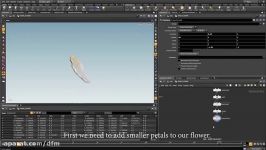 Houdini Tutorial Creating Water flowers blossoming  Project File for download