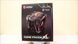 جعبه گشایی کولر توانمند MSI Core Frozr XL