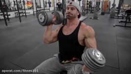 Bradley Martyn  Quick Tips Seated Shoulder press