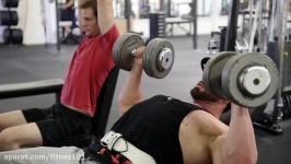 Bradley Martyn  Incline Chest press How to 